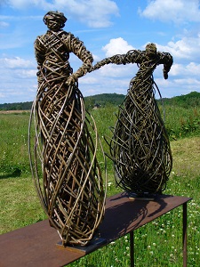 Kleine Weidenskulptur, Mo.01.8. – Di.02.8.2022